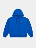 Зип-худи ADERERROR Sig; BL Tag 02 Blue