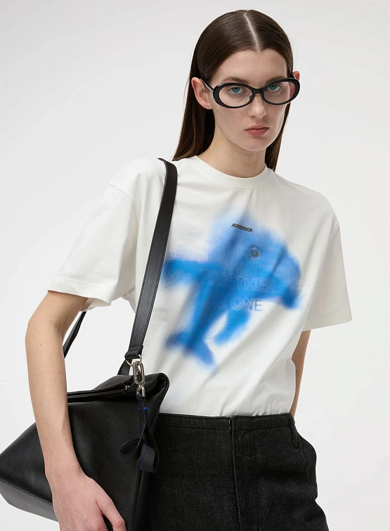 Футболка ADERERROR TAO T-Shirt Product. 2 Off White