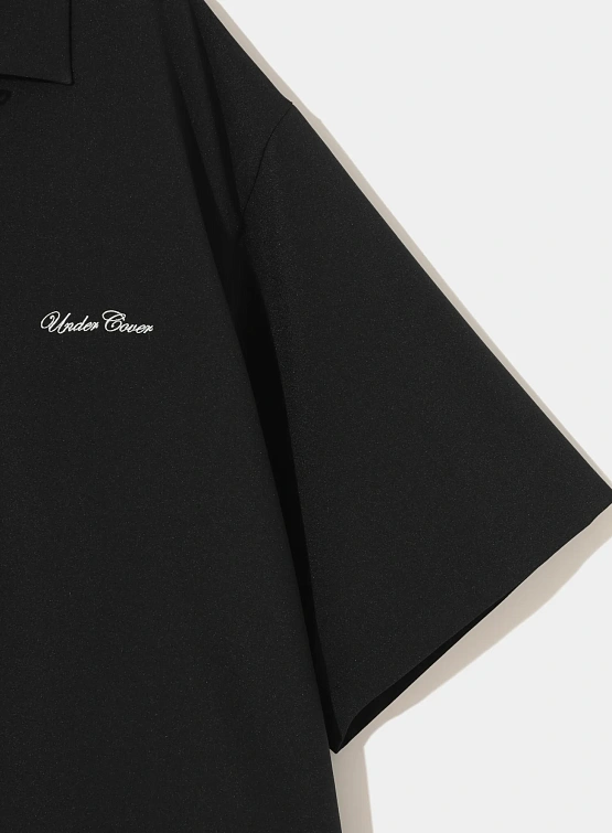Рубашка UNDERCOVER Front Logo Embroidery Black