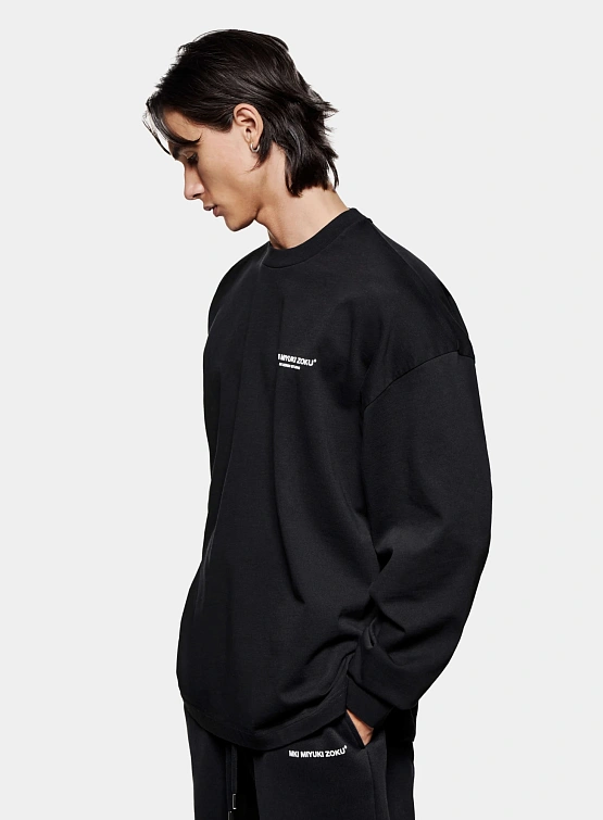 Лонгслив MKI MIYUKI ZOKU Design Studio L/S Black
