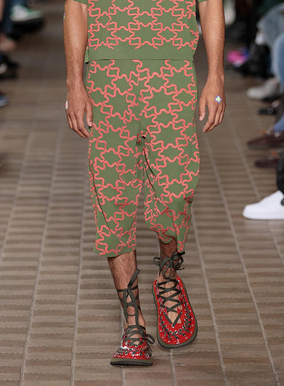 Шорты Bluemarble Jacquard Short Green