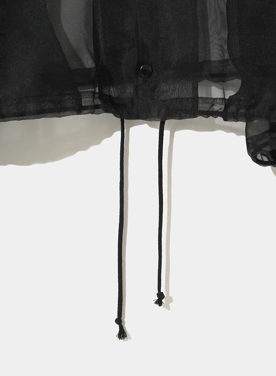 Женская блузка UNDERCOVER Organdy Coach Jacket Black