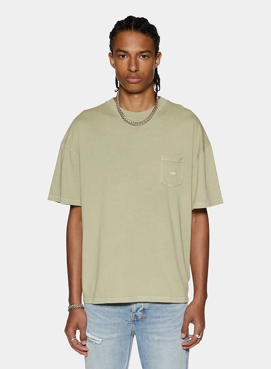 Футболка Ksubi Est Pocket Ss Tee Grass Green