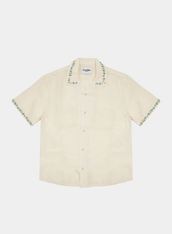 Рубашка Corridor Spring Bouquet SS Camp Natural
