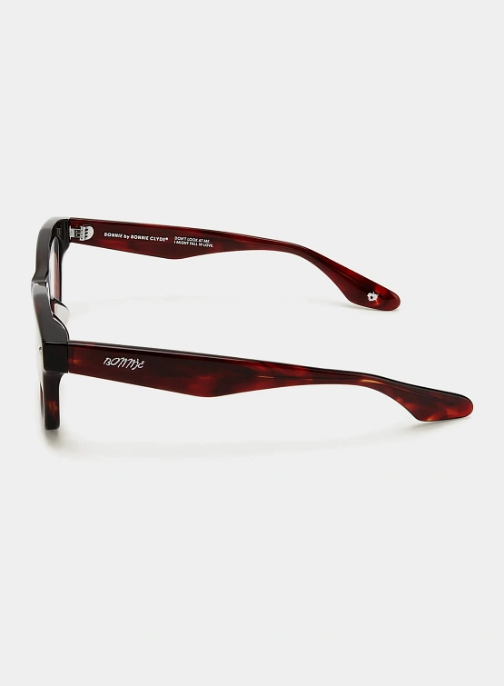Очки Bonnie Clyde Room Service Red Tortoise & Clear Lens
