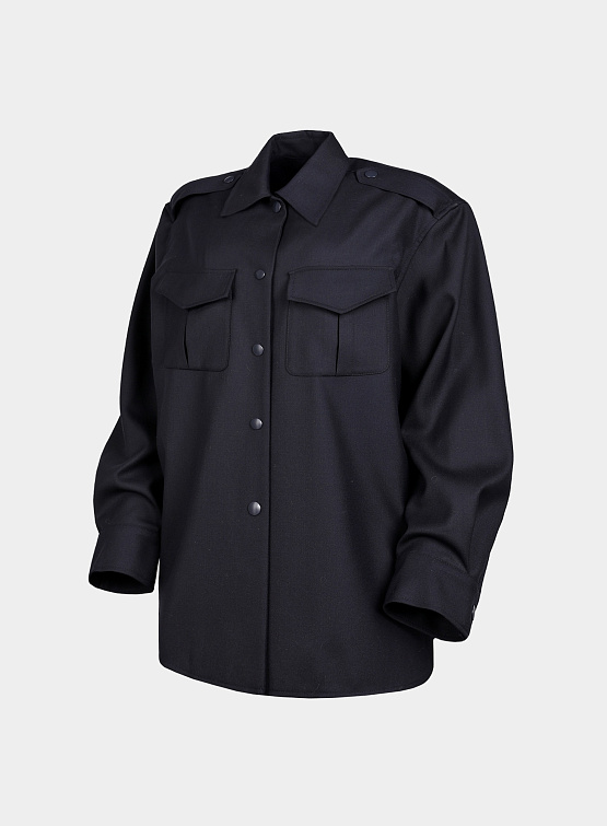 Женская рубашка System Military Shirt-Jacket Dark Navy