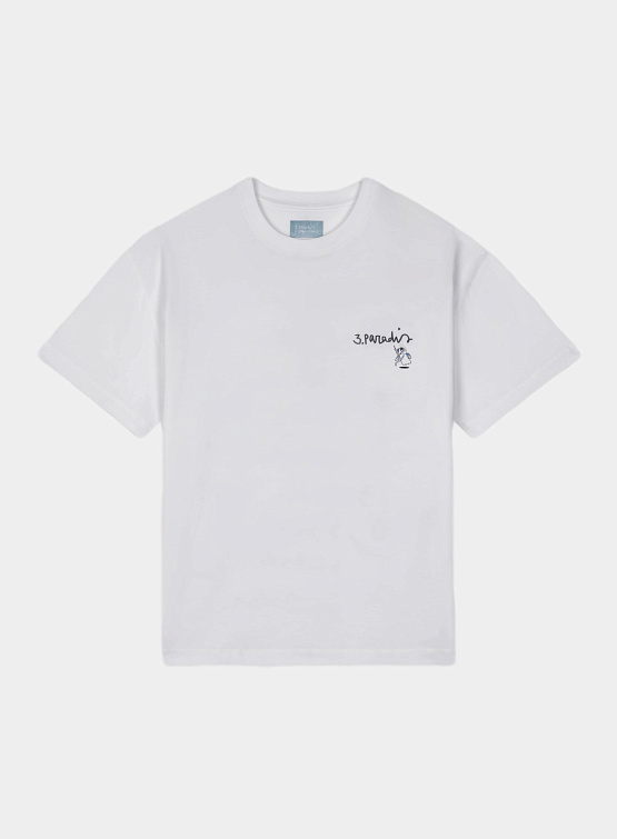 Футболка 3.PARADIS х Edgar Plans T-Shirt White