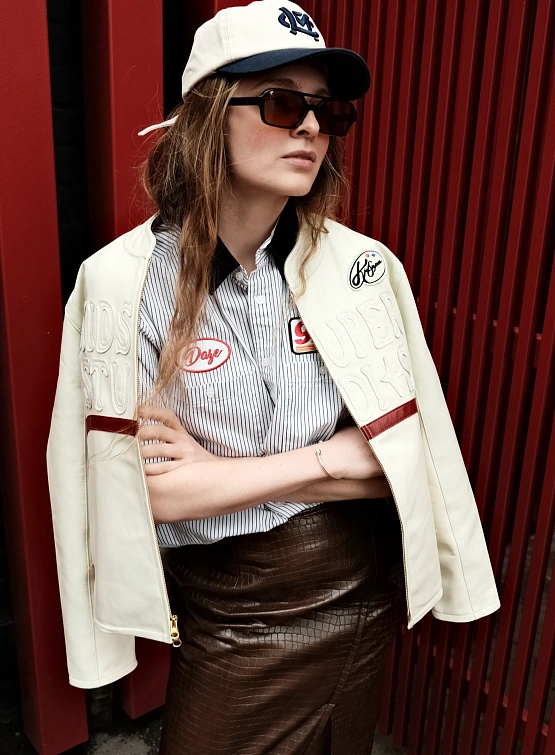 Кепка LMC Baseball Applique 6 Panel Cap Ivory