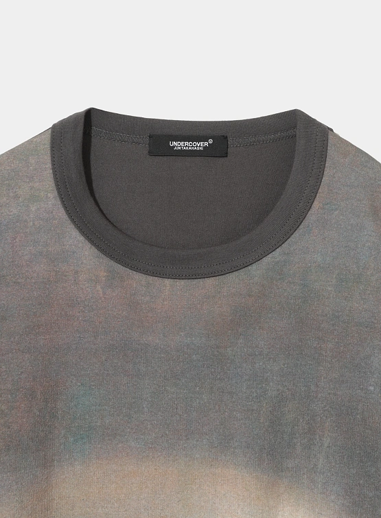 Футболка UNDERCOVER Dyed T-Shirt Dark Brown Base