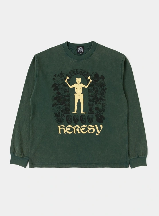 Лонгслив Heresy Gateway Green