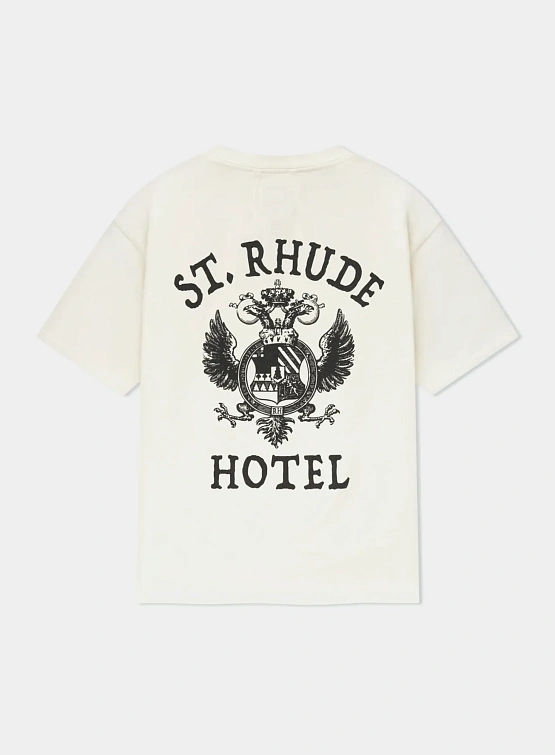 Футболка RHUDE ST. Seal Vintage White