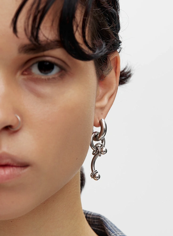 Серьги OMUT STUDIO SLOW EXCLUSIVE Pawn