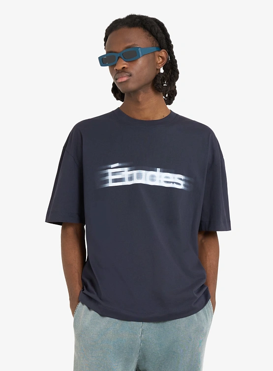 Футболка Études Relax Tee Études Blur Navy