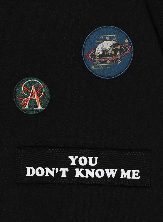 Футболка UNDERCOVER Badge Embroidery And Patch Black
