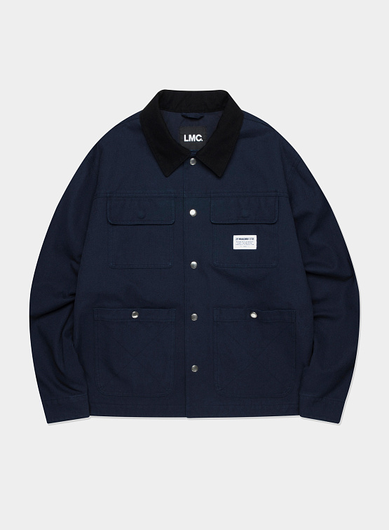 Овершот LMC Washed Canvas Work Jacket Navy