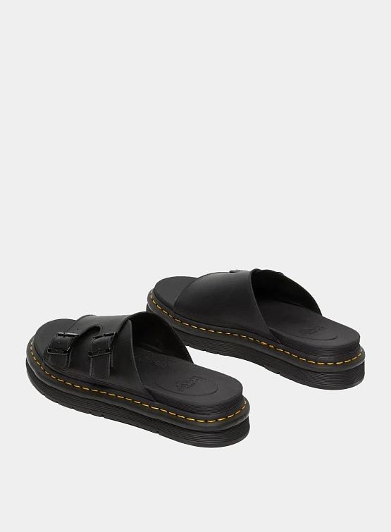 Сандалии Dr. Martens Dax Hydro Leather Slide Black