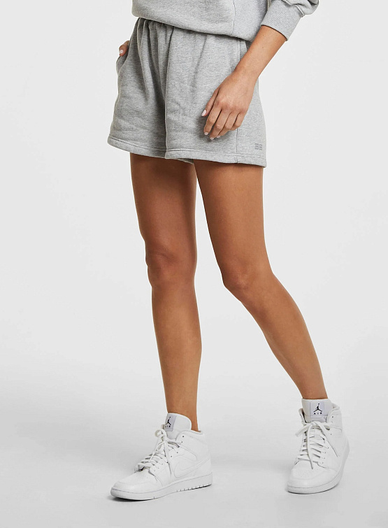 Женские шорты Ksubi 3x4 Trak Short Grey Marle