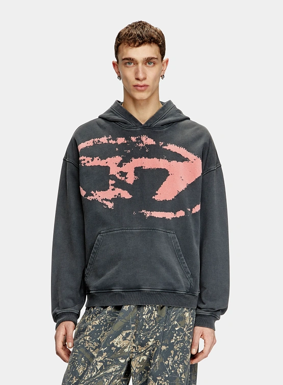 Худи Diesel S-Boxt-Hood-R10 Black