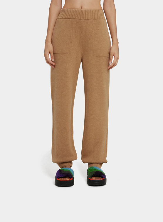 Женские брюки MSGM Trousers Sand