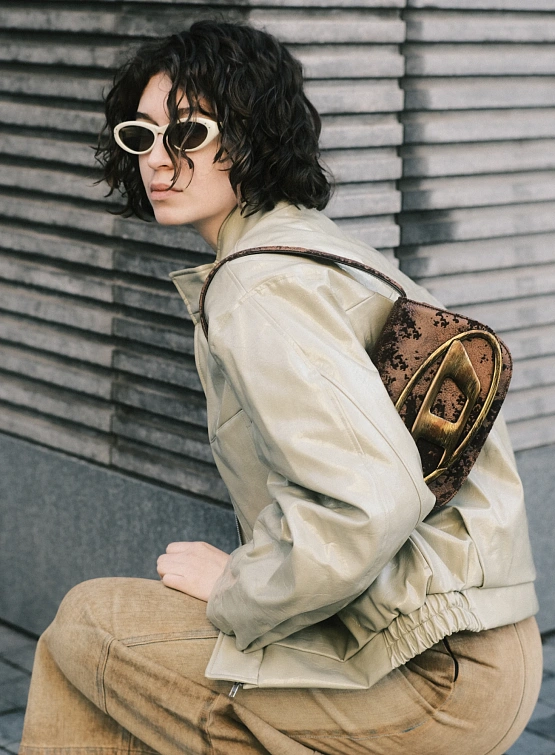 Очки Bonnie Clyde Skinny Dip Light Yellow & Olive Lens