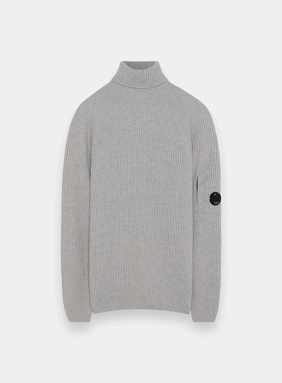 Свитер C.P. Company Lambswool GRS Knit White Melange