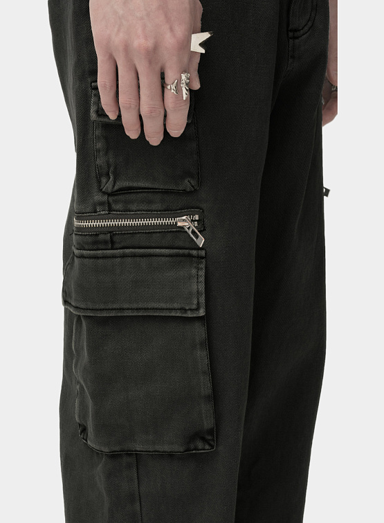 Брюки Han Kjøbenhavn Cargo Trousers Black