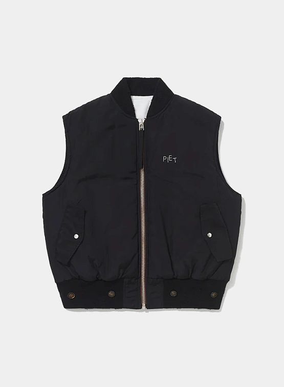 Жилет PIET MA-1 Distressed Black