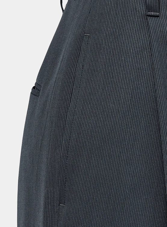 Брюки AMOMENTO Wool Stripe Martine Black