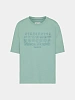 Футболка Maison Margiela Embroidered Logo Blue