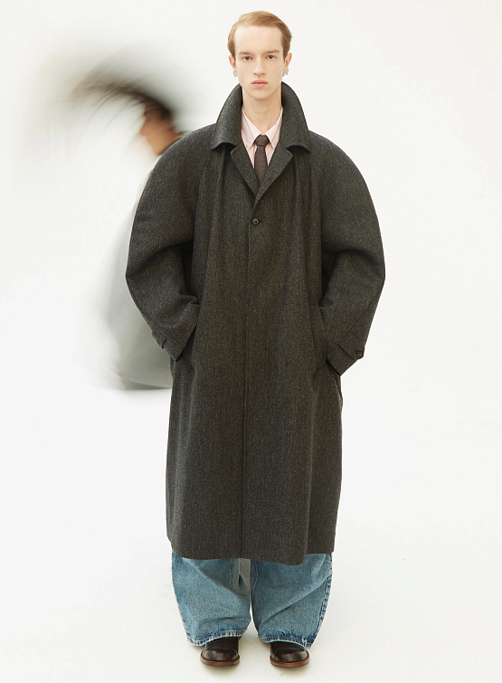 Пальто Hed Mayner Coat Medium Grey