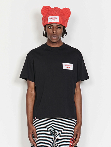 Футболка Charles Jeffrey Loverboy Label Tee Black