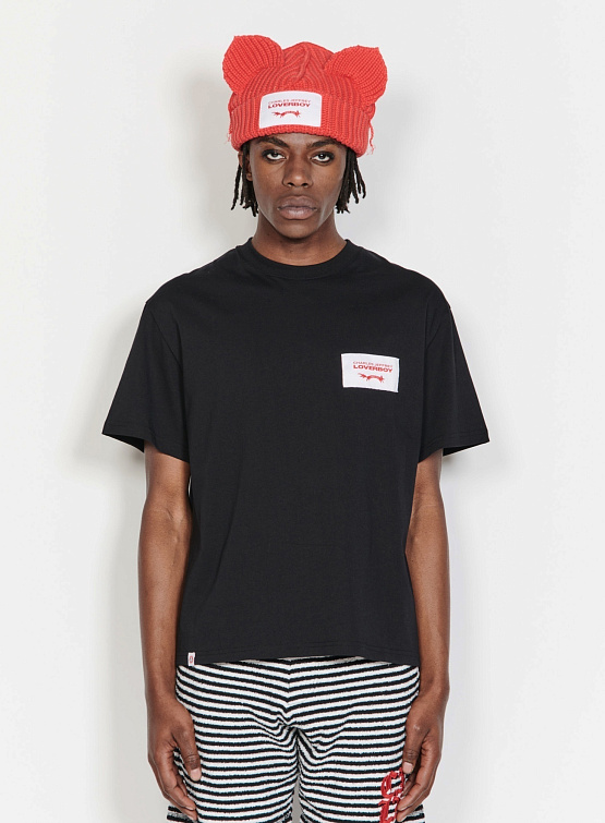 Футболка Charles Jeffrey Loverboy Label Tee Black