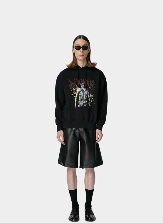 Худи Han Kjøbenhavn Artwork Faded Black