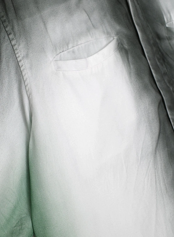 Рубашка Jungles Jungles Spray Dye Button Up White Grey