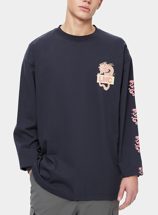 Лонгслив LMC Dragon Long Slv Tee Navy