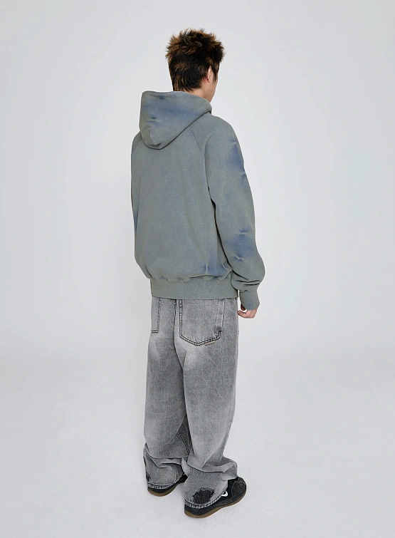 Худи YESEYESEE SN Painted Hoodie Smoky Blue