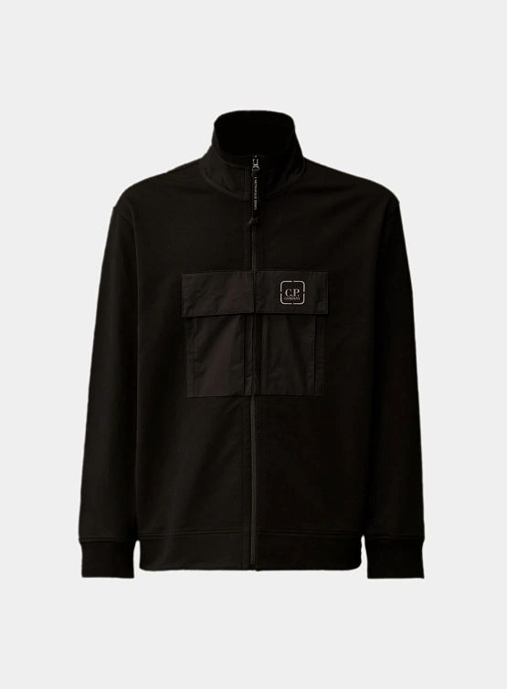Олимпийка C.P. Company The Metropolis Series Stretch Fleece Mixed Black
