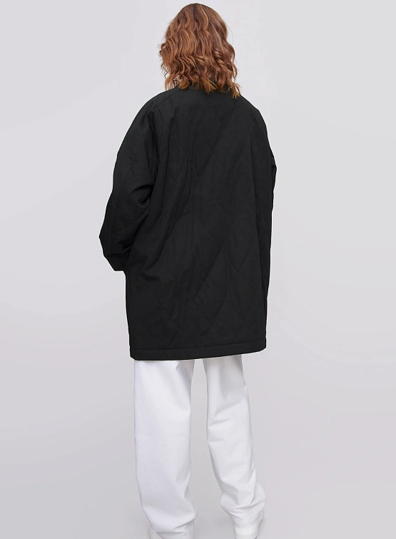 Женское стеганое пальто A.P.C. Malia Coat Noir