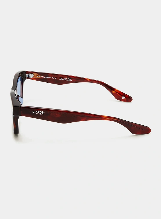Очки Bonnie Clyde Room Service Red Tortoise & Blue Tint
