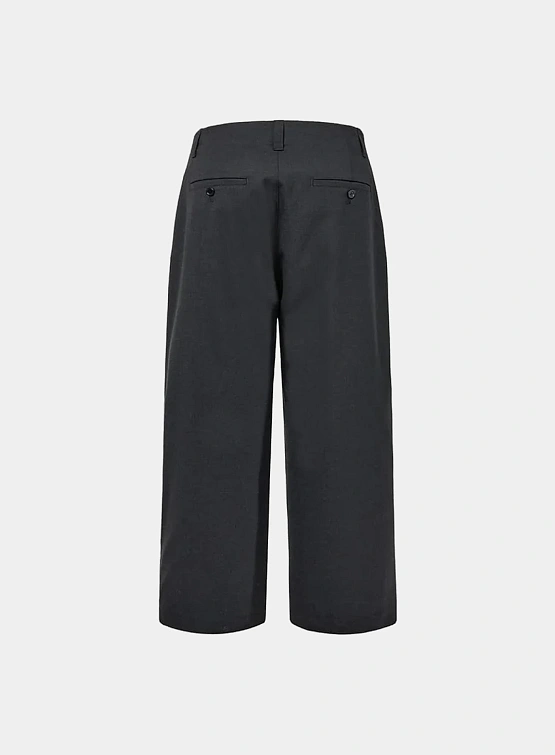 Брюки AMOMENTO Wool Wide Pants Black
