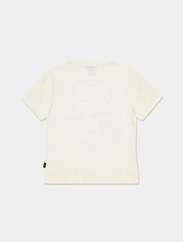 Женская футболка LMC WM Oval Globe Cropped Tee Ivory
