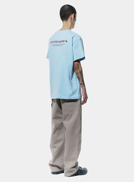 Футболка SAN SAN GEAR Logo T-shirt Blue