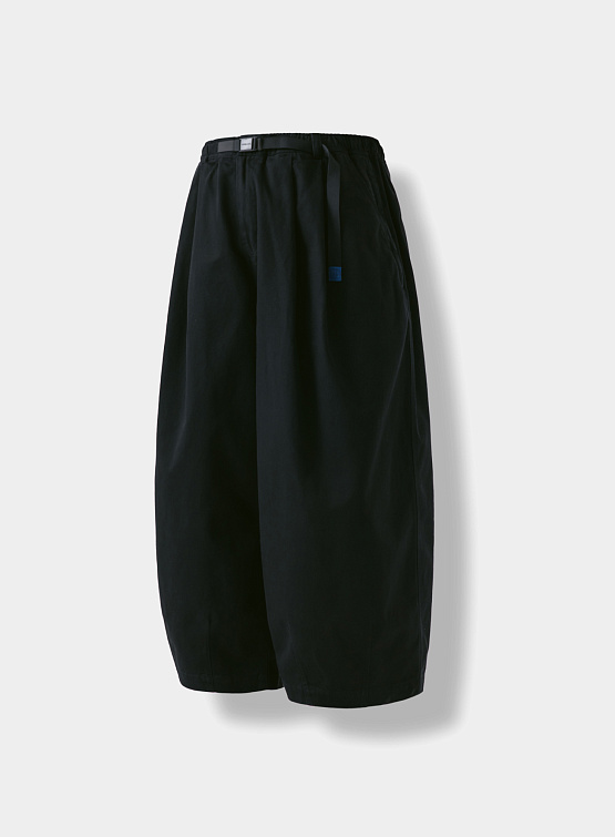 Брюки ANGLAN Twill Tuck Belt Balloon Pants Black