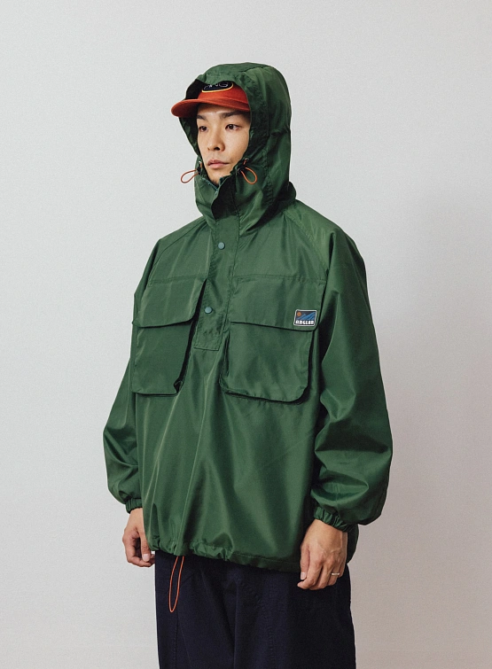 Анорак ANGLAN Double Pocket Mountain Anorak Green