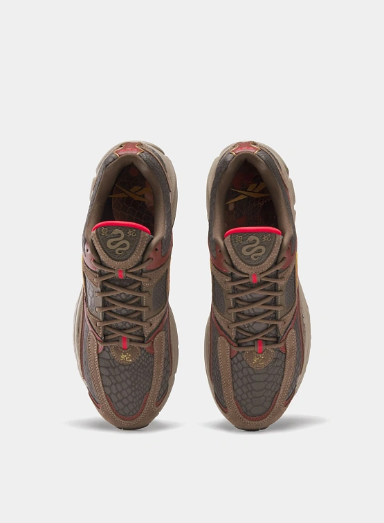 Кроссовки Reebok Premier Trinity 'Year of the Wood Snake' Brown/Brown/Red