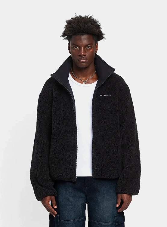 Флисовая куртка RETERNITY Reversible Black
