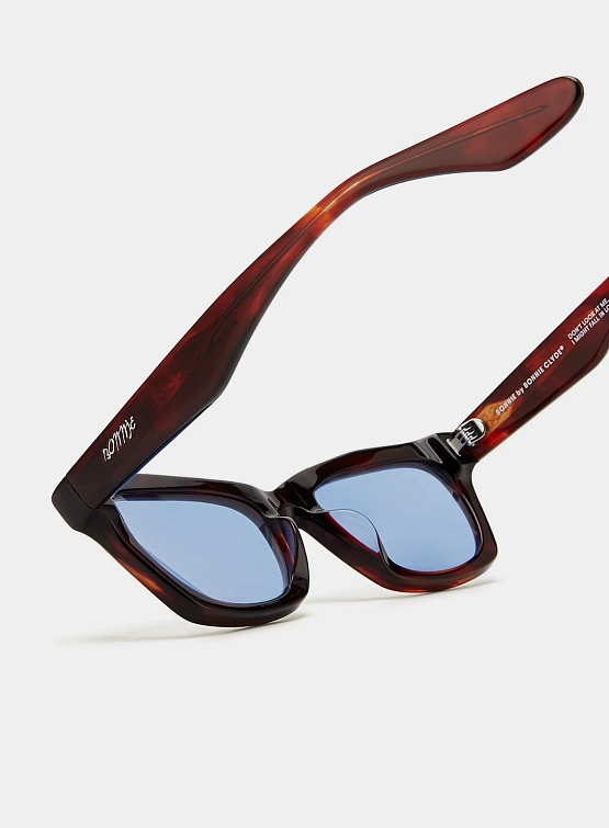 Очки Bonnie Clyde Room Service Red Tortoise & Blue Tint