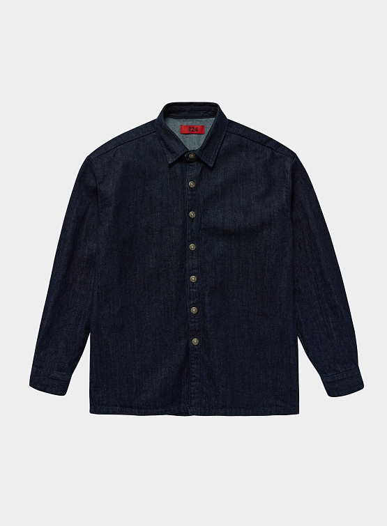 Овершот 424 DENIM SHIRT NAVY
