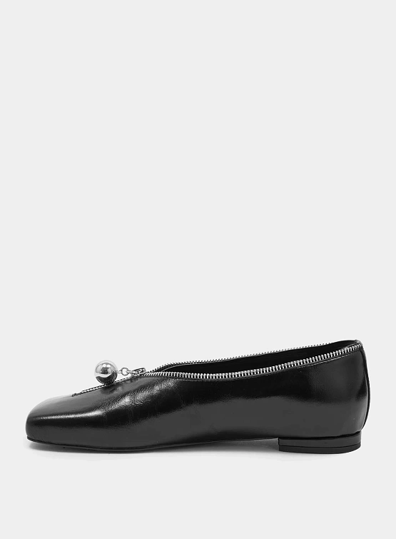 Женские туфли EPINGLER Silver Ball Toe Black