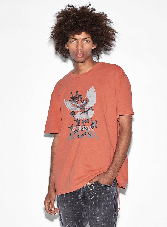 Футболка Ksubi Flight Biggie Ss Tee Torch